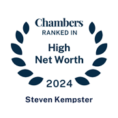 Chambers HNW 2024 recognition for Steven Kempster