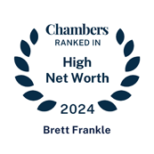 Chambers HNW 2024 recognition for Brett Frankle