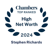 Chambers HNW 2024 recognition for Stephen Richards