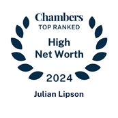 Chambers HNW 2024 recognition for Julian Lipson