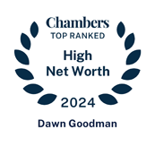Chambers HNW 2024 recognition for Dawn Goodman