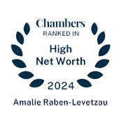 Chambers HNW 2024 recognition for Amalie Raben-Levetzau