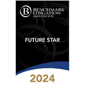 2024 Benchmark Litigation badge for Sherlin Tung