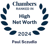 2024 Chambers High Net Worth Badge for Paul Sczudlo