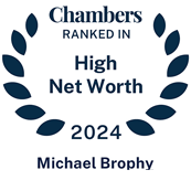 2024 Chambers High Net Worth Badge for Michael Brophy