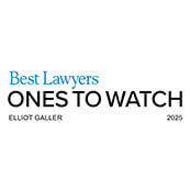 2025 Best Lawyers Ones to Watch award badge for Elliot Baller