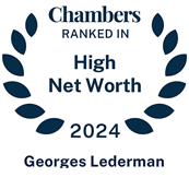 2024 Chambers High Net Worth Badge for Georges Lederman